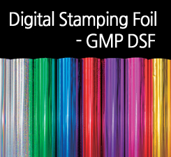 PRODUCTS > 제품안내 > Digital Stamping Foil- GMP DSF